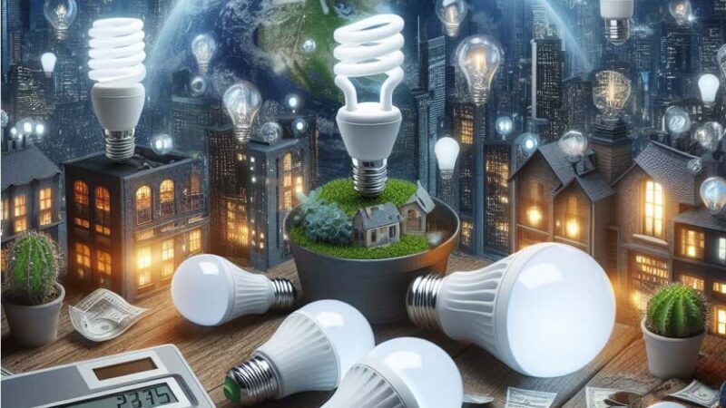 Energooszczędne żarówki LED: Porównanie różnych rodzajów i ich wpływ na rachunki